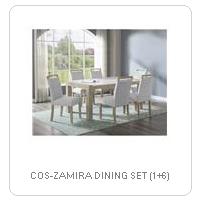 COS-ZAMIRA DINING SET (1+6)